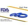 Penis Ring Set for Men - Adult Toys for Couples - Sex Enhancer Ring - Silicone Cock Rings for Longer Orgasm - Blue Penis Ring Set for Men - Adult Toys for Couples - Sex Enhancer Ring - Silicone Cock Rings for Longer Orgasm - Blue