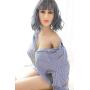 AZISEN 153cm Sex Doll Real Solid TPE Full Size Sex Toys for Men Lifelike Love Doll with Natural Skin