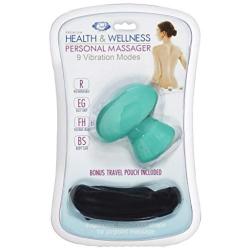 Cloud 9 Novelties Premium Health & Wellness Personal Massager 9 Vibration Modes, Teal