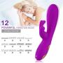 Portable USB Magnet Charging Personal Massager With 12 Powerful Vibration Frequencies, Wireless - Waterproof, Home Handheld Sports Equipment