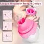Clitoral Tongue Vibrator, Alona Sensitive Teasing Toy for Women with 7 Vibration Modes, Discreet Egg Shape Licking Vibrator for Travel Clitoral Tongue Vibrator, Alona Sensitive Teasing Toy for Women with 7 Vibration Modes, Discreet Egg Shape Licking Vibrator for Travel