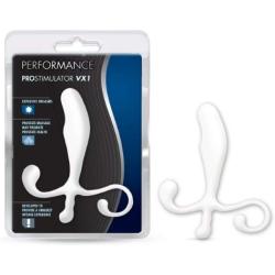 Soft Flexible P Spot Stimulator - Prostate Massager - Sex Toy for Men (White)