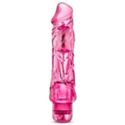 9" Soft Large Thick Realistic Vibrating Dildo - Multi Speed Powerful Vibrator - Waterproof - Sex Toy for Women - Sex Toy for Adults (Pink)