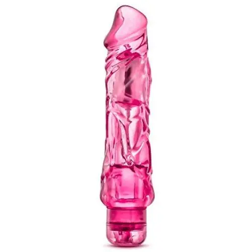 9" Soft Large Thick Realistic Vibrating Dildo - Multi Speed Powerful Vibrator - Waterproof - Sex Toy for Women - Sex Toy for Adults (Pink)
