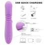 SHWSM Sex Vibrate Sucking and Licking Clitorial Toy for Women Adullt Toys Bullet Vibrartor Oral G Spotter Stimulator Six Toy for Women Thrusting Tshirt