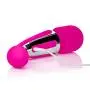 CalExotics Embrace Body Wand Massager – Silicone Waterproof Vibrator – 7 Function Rechargeable Adult Sex Massager for Couples - Pink
