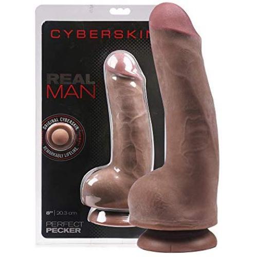 Wildfire Realistic Dildo Cyberskin Ultra-soft Lifelike Cock Penis with Suction Cup for Hands-free Play 8 Inch Wildfire Realistic Dildo Cyberskin Ultra-soft Lifelike Cock Penis with Suction Cup for Hands-free Play 8 Inch