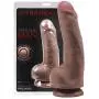Wildfire Realistic Dildo Cyberskin Ultra-soft Lifelike Cock Penis with Suction Cup for Hands-free Play 8 Inch