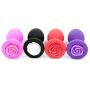 Knowwest Àmàl Six Toys Trainer Silicone Rose B-ütt Plùgs Stimùlâtion for Starter Beginner Men Women Couples