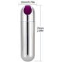 Bullet Vagina Stimulator Massager Mini Adult Massager with USB Rechargeable Waterproof Dildo Vibrator Adult Sex Toys for Women Couple