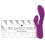 The Perfect Match - Flexible Rabbit Vibrator Sex Toy with 10 Powerful Settings for Women & Couples, Waterproof, Rechargeable, Quiet, by Sweet Vibrations (Lavender) The Perfect Match - Flexible Rabbit Vibrator Sex Toy with 10 Powerful Settings for Women & Couples, Waterproof, Rechargeable, Quiet, by Sweet Vibrations (Lavender)