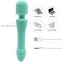Heating  Workouts Vibrator  Travel Companion Charging Port Cable 10Speed Magnetic Water Resist Pouch Silent Portable Relieve Muscle Pain