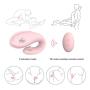 Wireless Rechargeable Mini Finger Massager U Shape Toy with Powerful Vibration Hands Free USB Waterproof Massage Wand for Neck Foot Shoulder