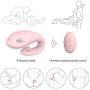 U Shape Couple Love Double Stimulation Viganal annus Womans Clitorais Vibrating Toy Handsfree USB Waterproof Wand Stimulate G point enjoy the Climax Six toys for Female Tshirt
