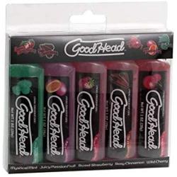 Good head - 1 oz bottle pack of 5 assorted flavors