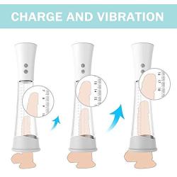 LLLYYY Waterproof Powerful Vacuum P’ěnīs Pump Male Massager Pumps Enlargement Massager with Comfortable Ring