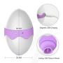OWJKYT Pleasure Toy for Women Waterproof Viginál tongue suction and licking device Víbratór Gpót E-GGS Remote Control Female