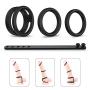 4 Pack Penis Ring Set for Men, Adjustable Multi-Functional Cock Rings Set for Penis Erection Stronger – KAVAL Male Sex Toy