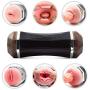 YEVIOR Men Deep Throat, V?brating Orál Cup, 100% Safe Silicone for Man Self Pleasure for Men Enhancement Exercise Sucking Endless Pleasure, Adult Toys for Men