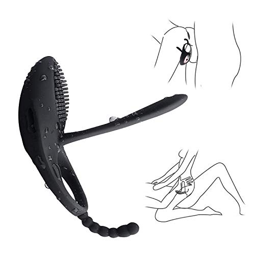 Vibrant O-ring flexible ring male enhanced sports couple fun massage toy - fully elastic and comfortable massage stick, the most authentic massage experience - USB charging and waterproof - travel fr
