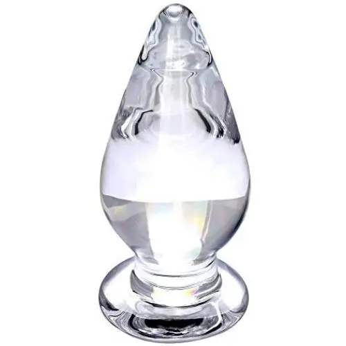 Anal Plug Crystal Glass Transparent Dilido SM Prostate G-spot Pleasure Anal Butt Plug Stimulator Style A Anal Plug Crystal Glass Transparent Dilido SM Prostate G-spot Pleasure Anal Butt Plug Stimulator Style A