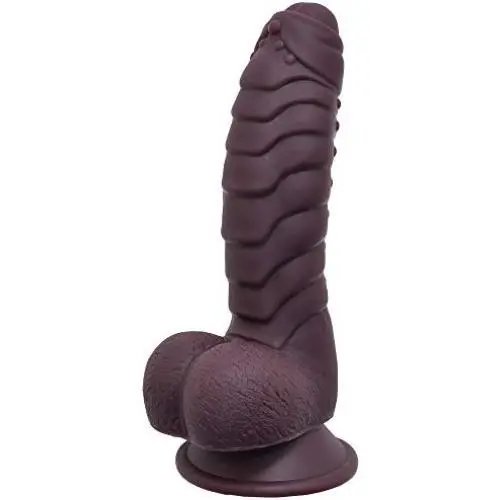 7.1 Inch Dildo Lifelike Realistic Penis with Handsfree Suction Cup Cock Dong Anal Sex Toys for Female Masturbation(Brown)
