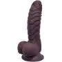 7.1 Inch Dildo Lifelike Realistic Penis with Handsfree Suction Cup Cock Dong Anal Sex Toys for Female Masturbation(Brown)