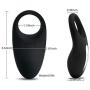 SVAKOM Winni Powerful Vibrating Cock Rings - Wireless Remote Control Penis Rings for Male or Couples - Adult Sex Toys Massagers Clitoral Stimulators Full Silicone Waterproof Vibes for Lovers(Black)