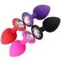 Amal Six Toys Vib Prostrate Massager 3Pcs/Set Anales Trainer Kits with Diamonds-Silicone Amal Plugs Massager for men and Women Beginners Red By Dwoon Amal Six Toys Vib Prostrate Massager 3Pcs/Set Anales Trainer Kits with Diamonds-Silicone Amal Plugs Massager for men and Women Beginners Red By Dwoon