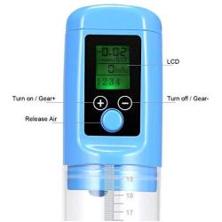 PPYTLOVE Male Electric Vacuum Pump Enlarger Muscle Exercise Body Enhancement Extender Massager Toy for Mens