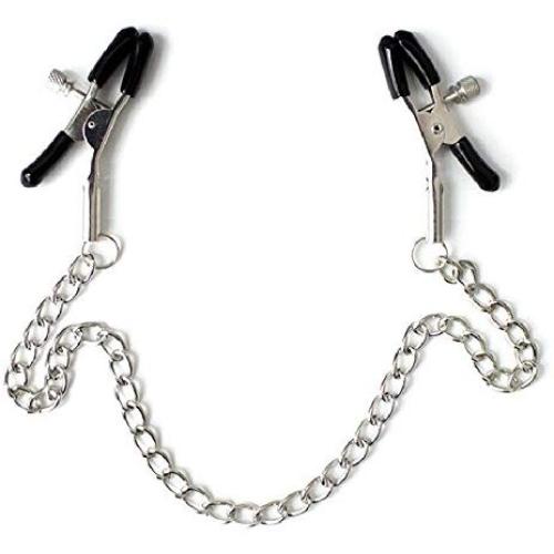 Bull Nose Stainless Steel Clamps with 12 inch Chain