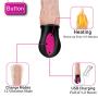 FMXYMC 12 Heating Mode Realistic Vibrator Flexible Silicone Soft Penis G Spot Vagina Vibrator Masturbator Sex Toy for Women