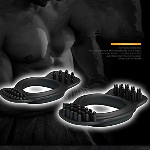 LLFX Soft and Comfortable Silicone Soft Brush Mens 2 Piece Set Delay Exercise Pe*NIS Cage Ring Shoes Backpack LLFX Soft and Comfortable Silicone Soft Brush Mens 2 Piece Set Delay Exercise Pe*NIS Cage Ring Shoes Backpack
