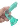 JSCRlove Realistic Ultra Soft-Ďîldɔ 6 Inch Realistic Dual Density Toy Real Feel Toy with Strong Base Women Socks (Color : Green)
