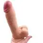 YUELV 8.58 Inch Big Realistic Dil-d-o With Suction Cup & Ball Base Good Discreet Package Women Massage Wand Made Of Health Material