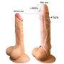 Flesh Couple Membrum Case Cover Overstriking Ipsism Intrest Stick Wand Fun Rod Sleeve for Best Gift for Travel - 9 inch