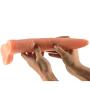 MLSice Realistic Animal Dildo Big Deer Penis Bull Novelties Sex Toys for Women Long Cock Anal Plug Anus Massage for Lesbian Gay Masturbator 10.24 Inch - Flesh