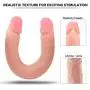 LIUFEIJIE Realistic Double Ended Dilldó Defined Heads Veined Shaft for Beginners Advanced Users, 14 Inch Double Dilldó for Couples Vaginal Anall Play
