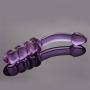 AKStore Crystal Glass Dildo Anal Beads Anal Plug Butt Plug Masturbation Personal Massager G-spot Stimulation Sex Toy for Male/female/couple/lovers