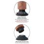 Pipedream Products King Vibrating Cock, Tan, 6 Inch Pipedream Products King Vibrating Cock, Tan, 6 Inch