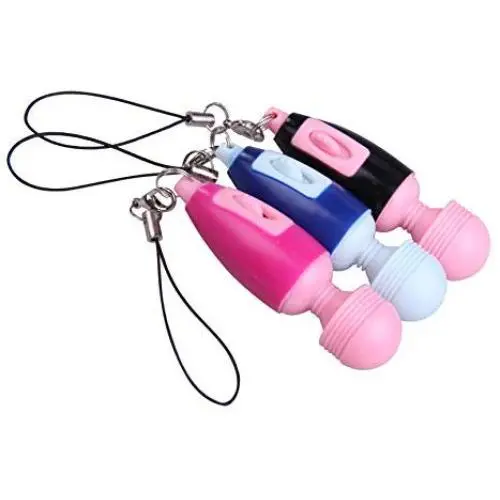 YTYC Portable Mini Key-Chain Body Massage Stick Vibrate Relaxing Massager(Pink) YTYC Portable Mini Key-Chain Body Massage Stick Vibrate Relaxing Massager(Pink)