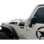 Hooke Road Star Logo Cowl Side Body Armor Corner Cover Decals for 2007-2018 Jeep Wranger & Wrangler Unlimited JK