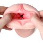 ZEMALIA Pocket Pussy Male Masturbator Cup Adult Sex Toys for Men 3D Realistic Blowjob Clitoris Vagina and Mouth Love Doll Pussey Masturbation Stroker for Intense Stimulation