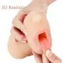 Male Masturbator Oral Blow Deep Throat Job,3D Lifelike Vagina and Mouth with Teeth Tongue Pussy Pocket for Male Sex Toys for Men Male Masturbator Oral Blow Deep Throat Job,3D Lifelike Vagina and Mouth with Teeth Tongue Pussy Pocket for Male Sex Toys for Men