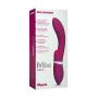 Doc Johnson iVibe Select - iRipple - Luxurious Premium Silicone Vibrator with 3 Motors That Transfer Vibrations Up and Down Shaft - 7 Powerful Vibration Patterns - USB Rechargebale - Pink