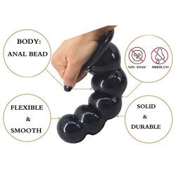 JRZDFXS Silicone Exta Huge Long Soft Waterproof Lifelike Massager for Women - Amazing Tool for Female Beginner Personal Body (Color : Black)