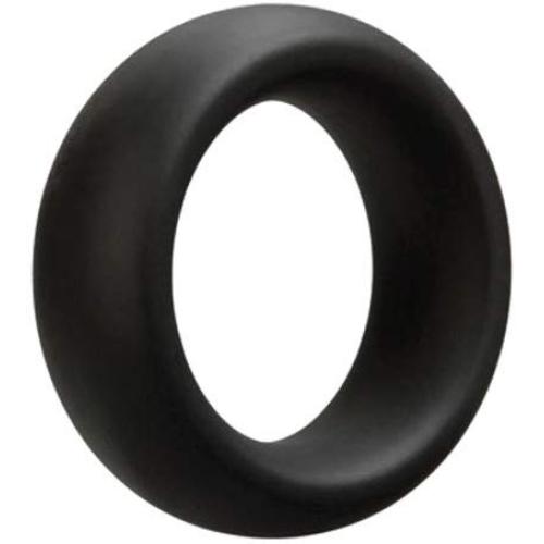 OptiMale Silicone C Ring, Black, 35 mm