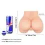 3D Male Masturbator Realistic Sex Doll Adult Toy for Men Pocket Pussy Ass - Lifelike Women Silicone Torso with Vagina and Tight Anus Butt for Men Masturbation Stroker Massage Cup