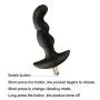 BYL 10 Vibration Patterns Vibrating Prostate Massager Rechargeable G Spot Vibrator Waterproof Anal Sex Toy for Men Women and Couples. (Persian Daisy)
