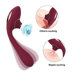 Powerful Clitorial Stimulating with 10 Suction Modes 10 Vibration Pattern Stimulating Toy for Female,can USB Rechargeable Waterproof G Spots masseger for Women Suction 100% Secret Packing